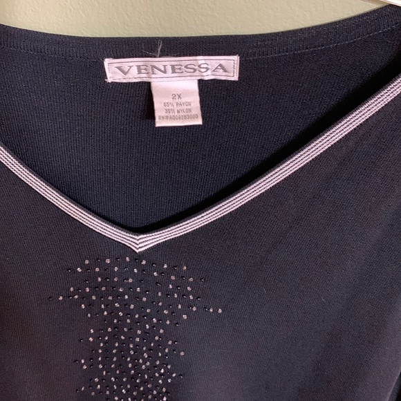 Women’s two-piece top Venessa size 2X - Picture 5 of 6